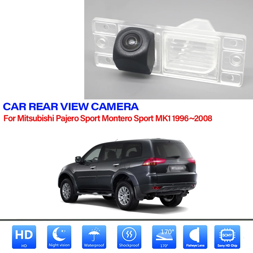 Автомобильная камера заднего вида для Mitsubishi Pajero Sport Montero Sport MK1 1996 ~ 2007 2008 для парковки HD ночного видения
Автомобильная камера заднего вида для Mitsubishi Pajero Sport Montero Sport MK1 1996 ~ 2007 2008 для парковки HD ночного видения
