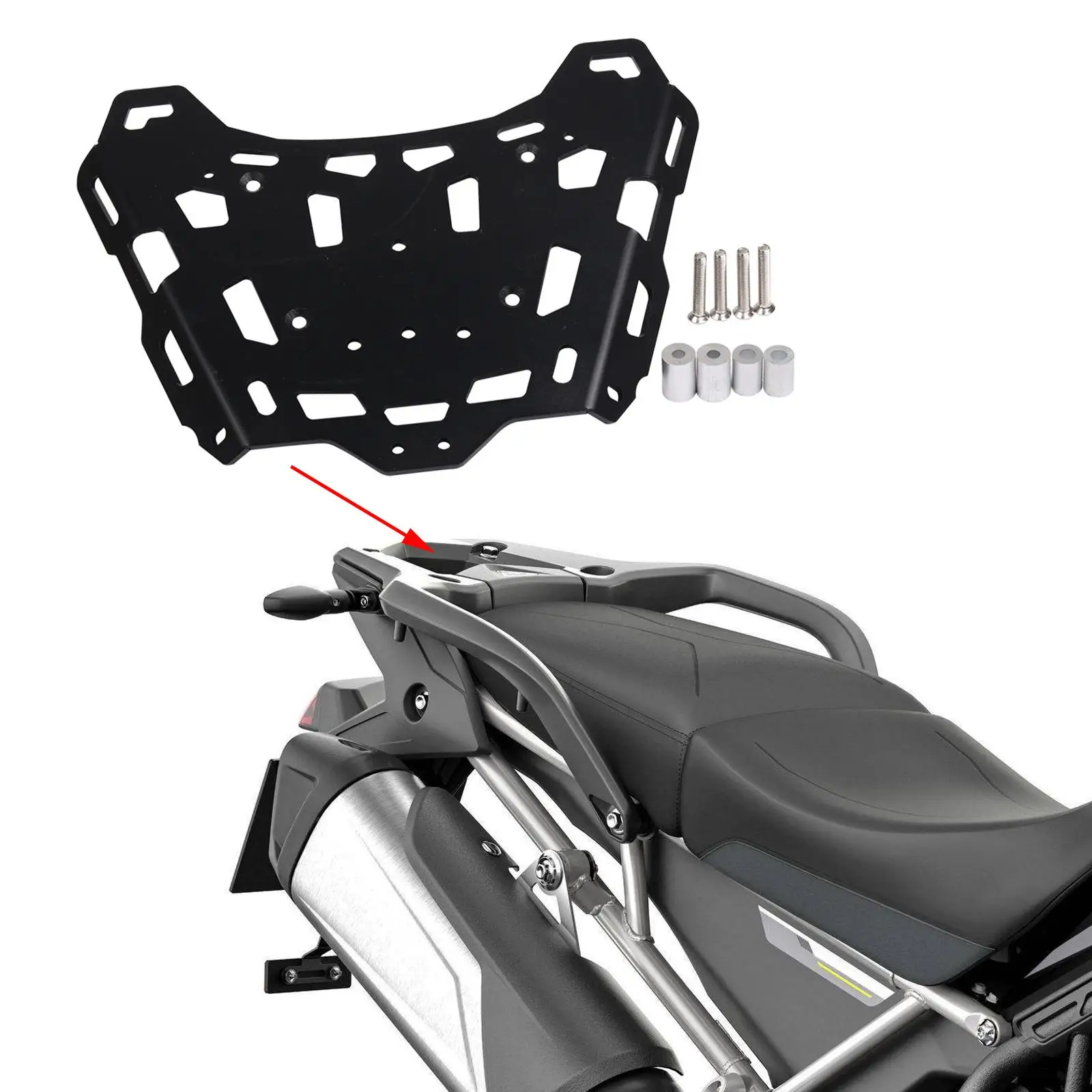 Motorcycle Rear Luggage Rack Luggage Bracket Multifunctional Rear Carrier Modified for Tiger 900 GT Pro 2020-2023 Parts
Motorcycle Rear Luggage Rack Luggage Bracket Multifunctional Rear Carrier Modified for Tiger 900 GT Pro 2020-2023 Parts
