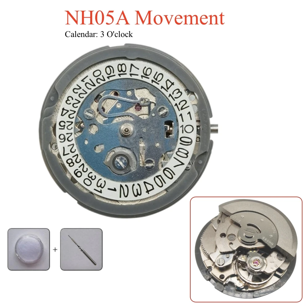 1 PCS Replacement Fully Automatic Mechanical Movement NH05A Movement Watch Accessories
1 PCS Replacement Fully Automatic Mechanical Movement NH05A Movement Watch Accessories