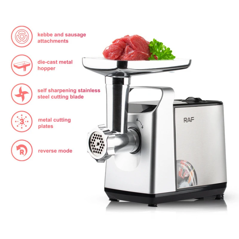 Multifunctional automatic stainless steel meat grinder and sausage filling machine
Multifunctional automatic stainless steel meat grinder and sausage filling machine