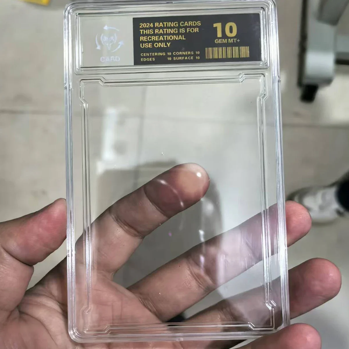 Diy Self Made Bgs Рейтинг карты Кирпич Hd Прозрачная коллекция карт Акриловая карточная плитка OPCG PTCG Рейтинг кирпич для карт
Diy Self Made Bgs Рейтинг карты Кирпич Hd Прозрачная коллекция карт Акриловая карточная плитка OPCG PTCG Рейтинг кирпич для карт
