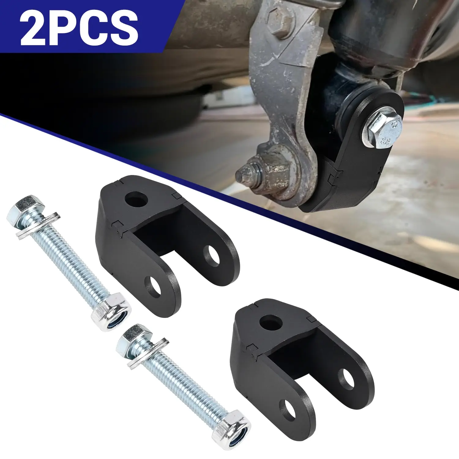 Rear Shock Extension Rods For Chevrolet Silverado Avalanche Tahoe Suburban 1500 GMC Sierra Yukon XL Cadillac Escalade
Rear Shock Extension Rods For Chevrolet Silverado Avalanche Tahoe Suburban 1500 GMC Sierra Yukon XL Cadillac Escalade