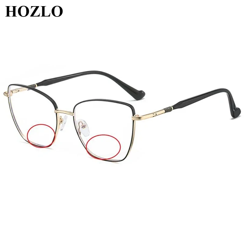 New Fashion Women Cat Eye Anti Blue Light Bifocal Reading Glasses Ladies Look Near Far Hyperopia Spectacles Presbyopic Gafas
New Fashion Women Cat Eye Anti Blue Light Bifocal Reading Glasses Ladies Look Near Far Hyperopia Spectacles Presbyopic Gafas