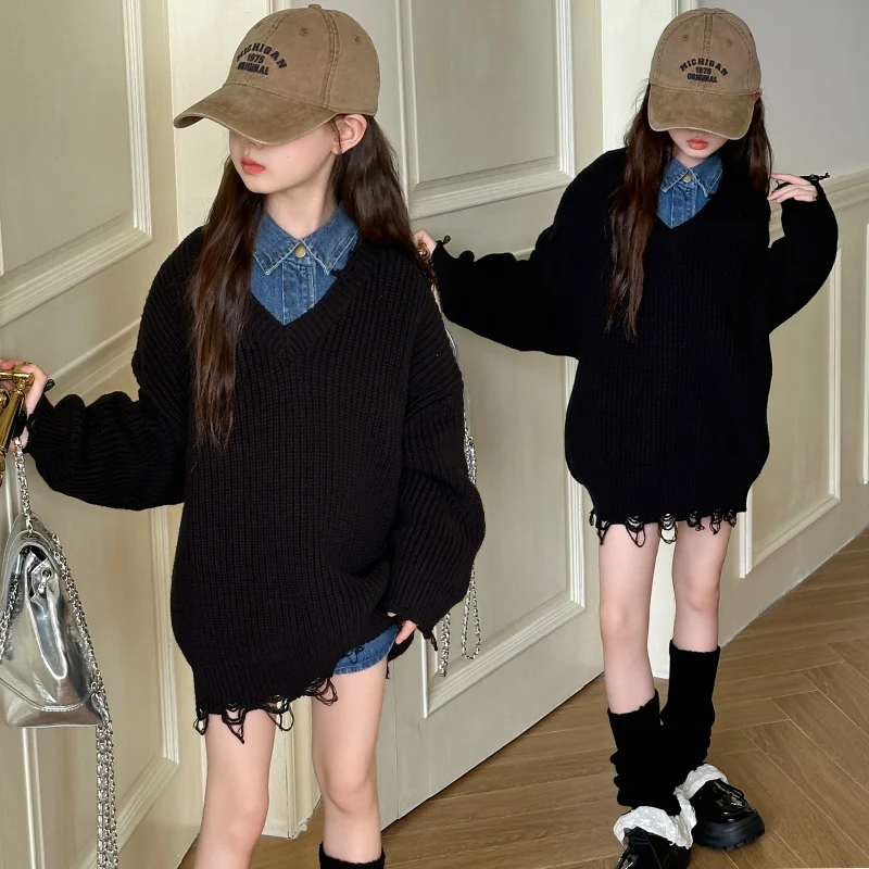 Baby Girl Clothes Sets Size 4-14Y Kid Top Clothing Sets Child 2-Pieces Of Sweater+Denim Shirt Toddler Casual Fashion Daily Suit
Baby Girl Clothes Sets Size 4-14Y Kid Top Clothing Sets Child 2-Pieces Of Sweater+Denim Shirt Toddler Casual Fashion Daily Suit