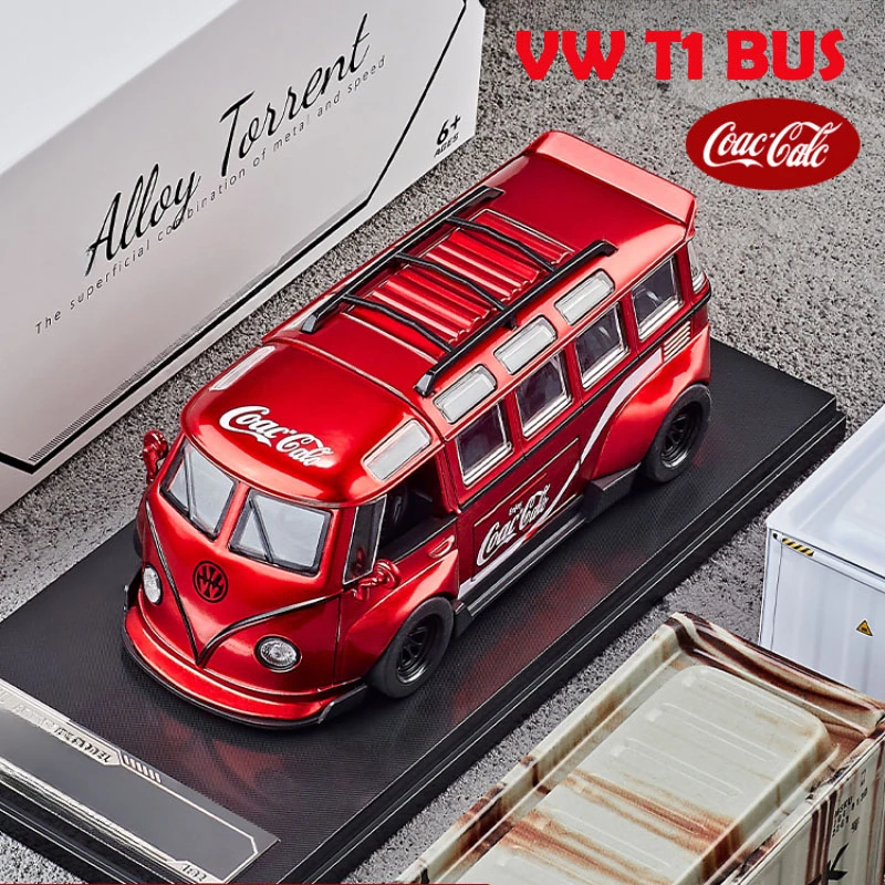 Моделирование 1/32 Volkswagen T1 Bus Легкосплавная модель автомобиля Съемный открывающийся орнамент Игрушечный звук и свет Отдельный литой игрушечный автомобиль
Моделирование 1/32 Volkswagen T1 Bus Легкосплавная модель автомобиля Съемный открывающийся орнамент Игрушечный звук и свет Отдельный литой игрушечный автомобиль