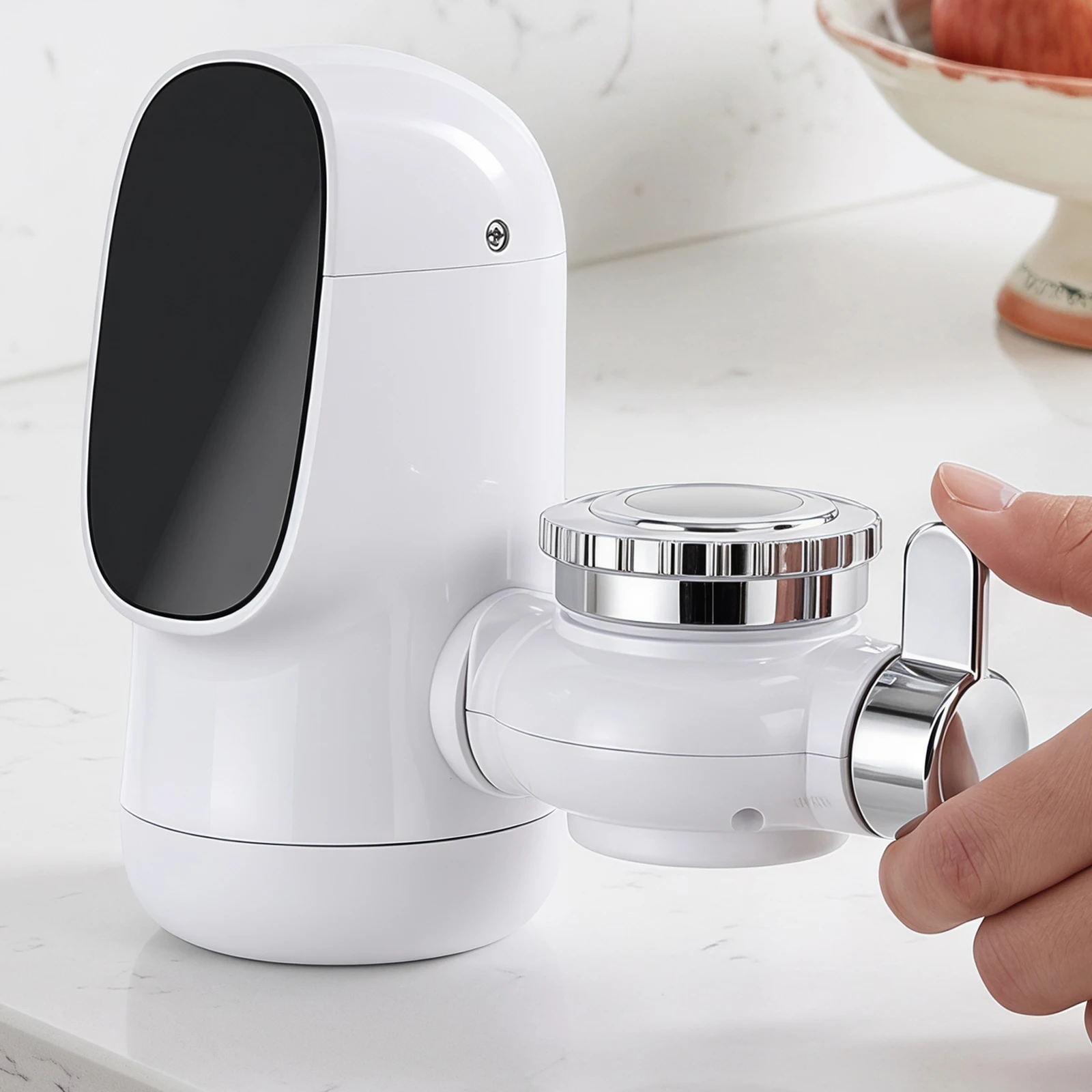 110V Portable Kitchen Hot Cold Mixer Faucet Fast Heating Instant Water Heater Temperature Digital Display Electric Hot Water Tap
110V Portable Kitchen Hot Cold Mixer Faucet Fast Heating Instant Water Heater Temperature Digital Display Electric Hot Water Tap