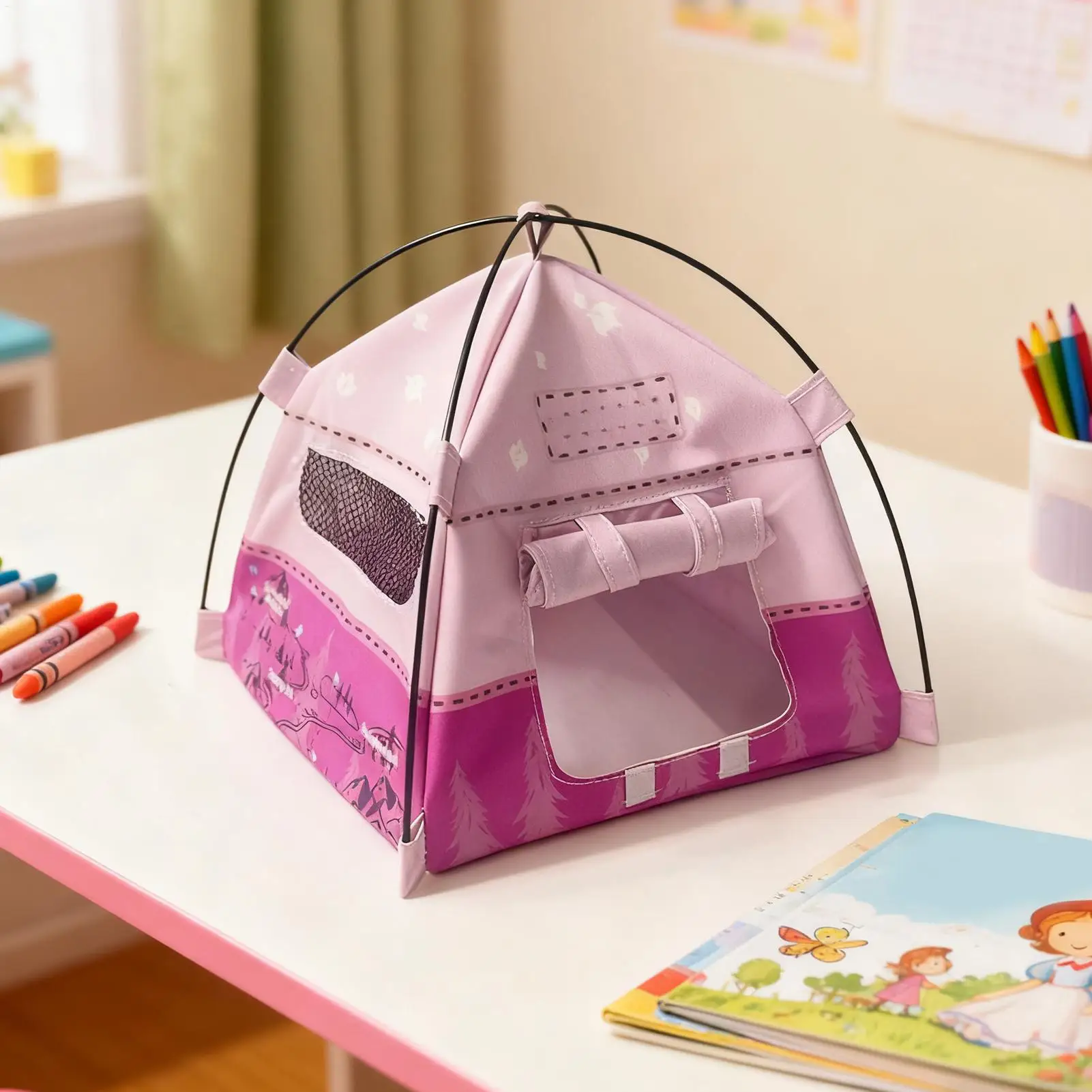 Tiny Tent 1:12 Scale Mini Camping Tent Decoration Photography Props for Boys Girls Pretend Play Home Outdoor Garden Display
Tiny Tent 1:12 Scale Mini Camping Tent Decoration Photography Props for Boys Girls Pretend Play Home Outdoor Garden Display