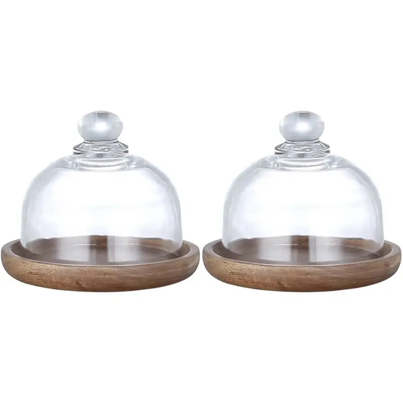 HRBAJ-3X Multifunctional Mini Dessert Serving Stand Acacia Cake Dish With Dome Lid Platter Cake Plate For Home Hotels
HRBAJ-3X Multifunctional Mini Dessert Serving Stand Acacia Cake Dish With Dome Lid Platter Cake Plate For Home Hotels