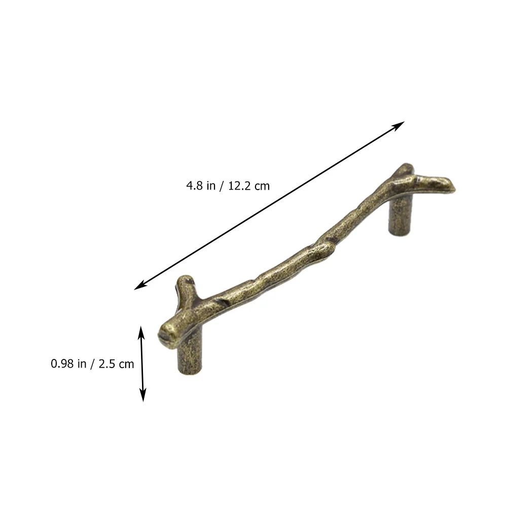 4 Pcs Branch Shaped Knobs Drawer Handles Cabinet Door Pulls Zinc Alloy Furniture Hardware Smooth Surface Easy
4 Pcs Branch Shaped Knobs Drawer Handles Cabinet Door Pulls Zinc Alloy Furniture Hardware Smooth Surface Easy