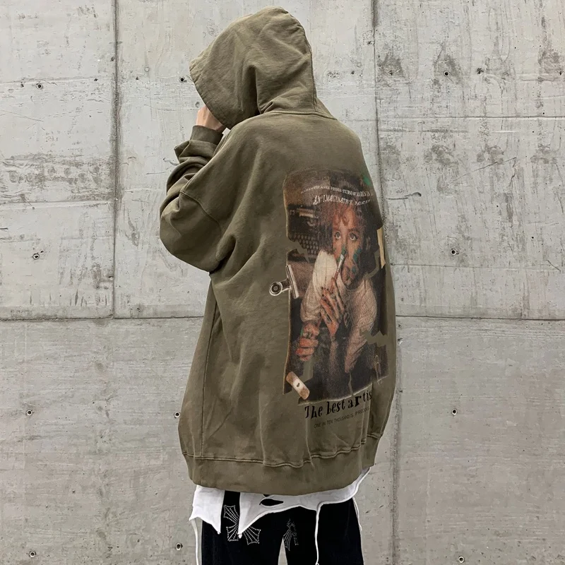 Men's Oversize Hoodie Heavyweight American Retro Fce Lined Thiened Autumn Winter Faion Casual Streetwear Sweatirt
Men's Oversize Hoodie Heavyweight American Retro Fce Lined Thiened Autumn Winter Faion Casual Streetwear Sweatirt