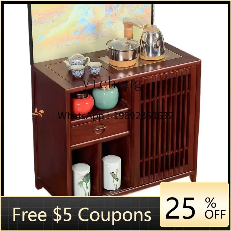 XLL solid wood tea cabinet tea cabinet tea table household kettle integrated side cabinet
XLL solid wood tea cabinet tea cabinet tea table household kettle integrated side cabinet