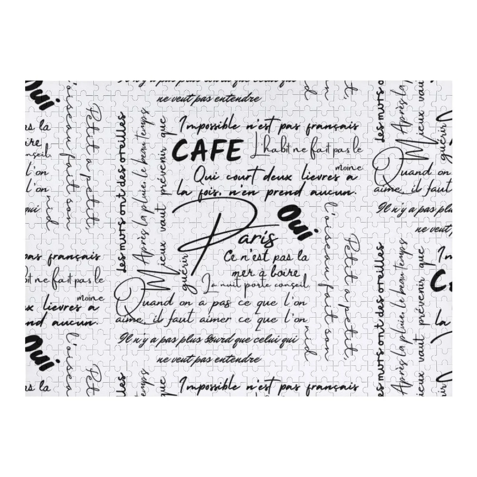 French Sayings Jigsaw Puzzle Personalized Photo Gift Wood Name Puzzle
French Sayings Jigsaw Puzzle Personalized Photo Gift Wood Name Puzzle