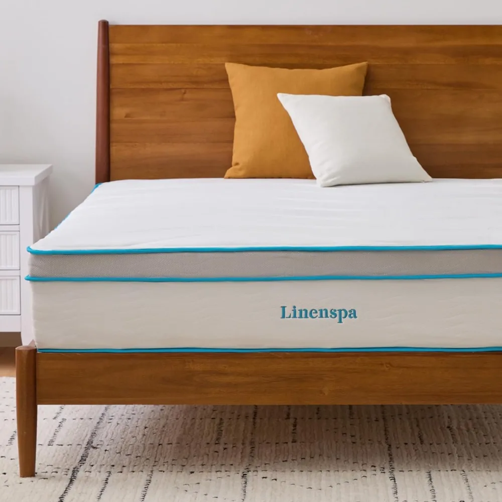 12 Inch Memory Foam and Spring Hybrid Mattress - Medium Plush Feel - Bed in a Box - Pressure Relief and Adaptive Support
12 Inch Memory Foam and Spring Hybrid Mattress - Medium Plush Feel - Bed in a Box - Pressure Relief and Adaptive Support