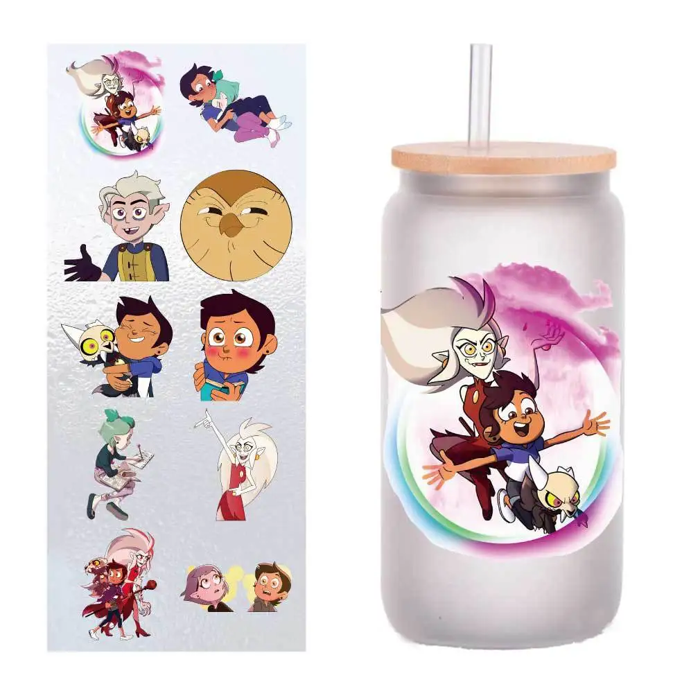 10 PCs/Pack Owl Magic Club UV transfer sticker Crystal label DIY glass sticker customized four inches
10 PCs/Pack Owl Magic Club UV transfer sticker Crystal label DIY glass sticker customized four inches