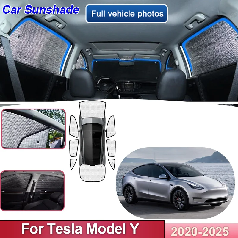 Car Sunshades For Tesla Model Y 2020 2021 2022 2023 2024 2025 Anti-UV Windshield Cover Reflective Sun Visors Auto Accessories
Car Sunshades For Tesla Model Y 2020 2021 2022 2023 2024 2025 Anti-UV Windshield Cover Reflective Sun Visors Auto Accessories