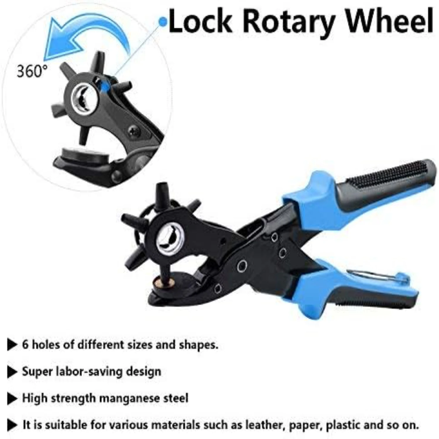 Versatile, Reliable, Essential Quality Leather Hole Punch Tool with Precision Awl and Punch Plate - Ideal Crafting Tool for Belt
Versatile, Reliable, Essential Quality Leather Hole Punch Tool with Precision Awl and Punch Plate - Ideal Crafting Tool for Belt
