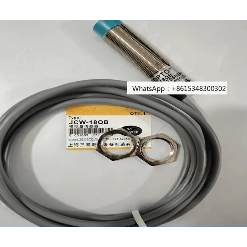 Analog proximity switch inductive JCW-18QB displacement sensor 4-20mA 0-10V 0-20MA
Analog proximity switch inductive JCW-18QB displacement sensor 4-20mA 0-10V 0-20MA