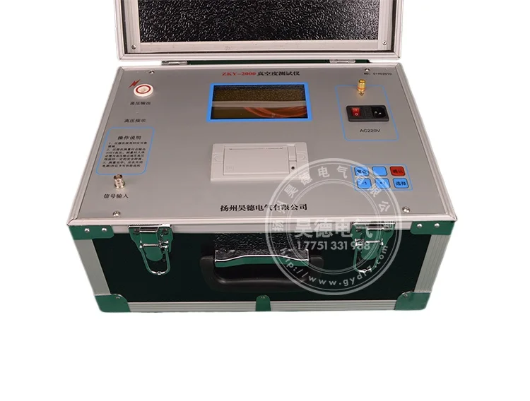 ZKY-2000 Vacuum Degree Tester Circuit Breaker Non disassembly Tester Vacuum Degree Ion Current Tester
ZKY-2000 Vacuum Degree Tester Circuit Breaker Non disassembly Tester Vacuum Degree Ion Current Tester