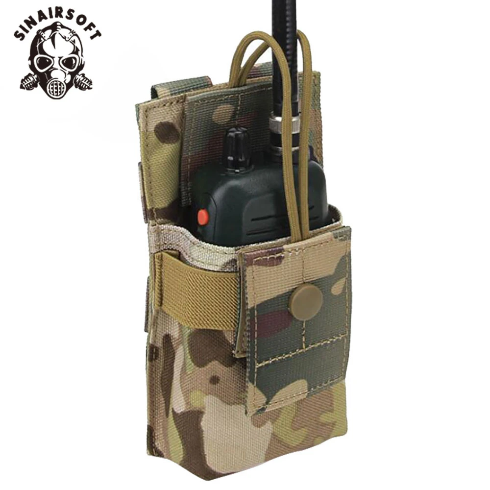 SINAIRSOFT Molle Tactical Radio Pouch Walkie Talkie Holster 1000D Nylon Outdoor Hunting Camping Portable Interphone Holder Pouch
SINAIRSOFT Molle Tactical Radio Pouch Walkie Talkie Holster 1000D Nylon Outdoor Hunting Camping Portable Interphone Holder Pouch