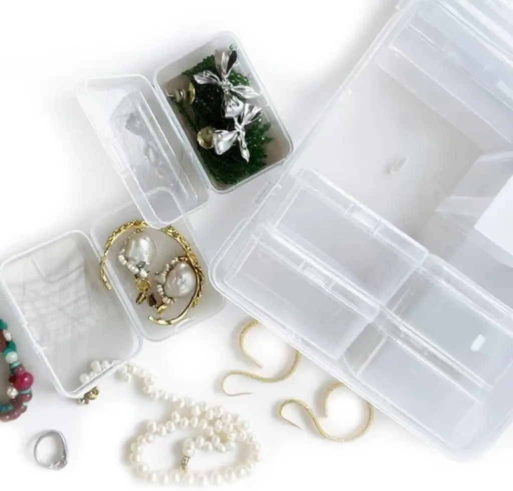 12-in-1 Multi-Functional Plastic Jewelry Organizer Box | Bead Storage Organizer with 12 Removable Compartments
12-in-1 Multi-Functional Plastic Jewelry Organizer Box | Bead Storage Organizer with 12 Removable Compartments