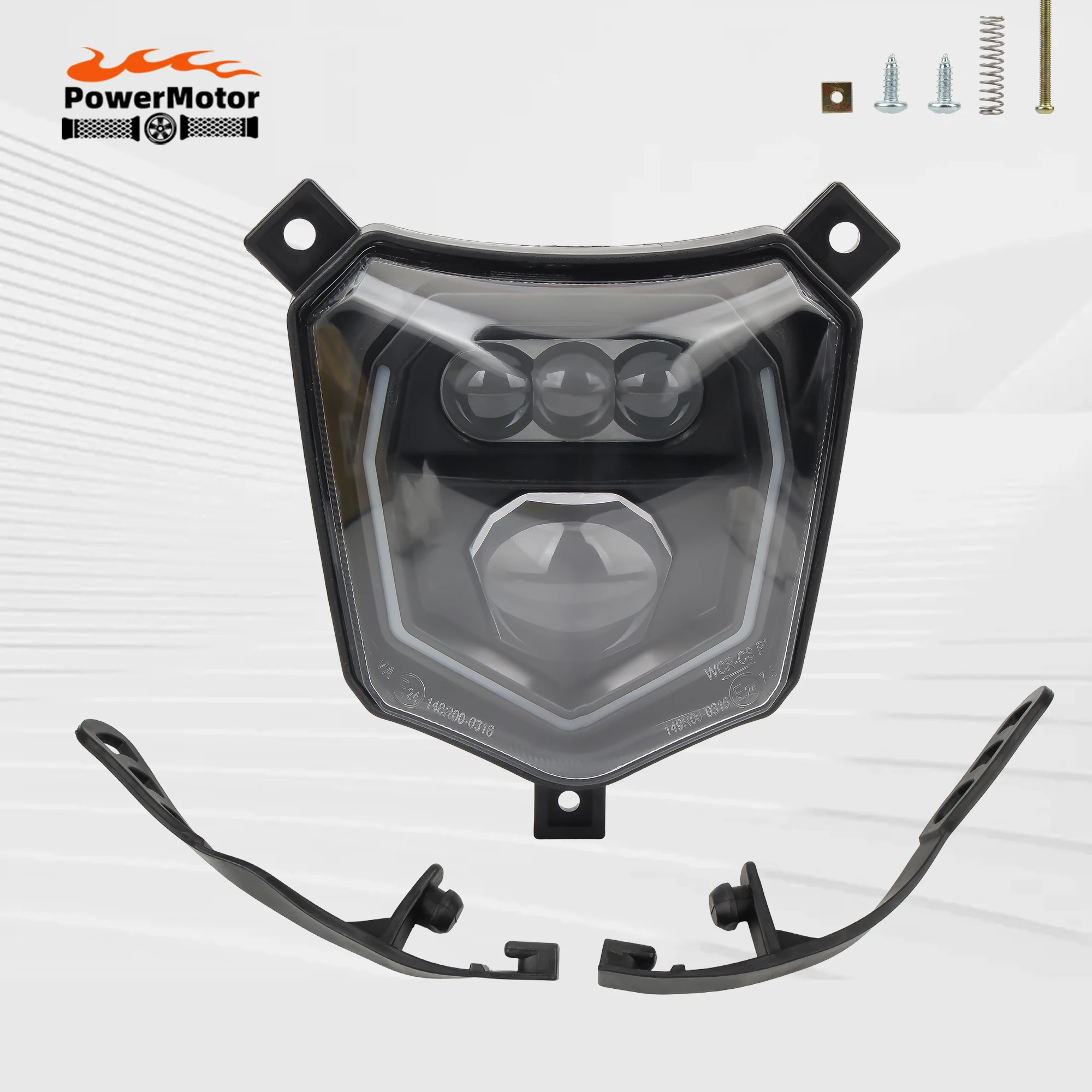 Motorcycle Headlight Lamp Core LED Hi/Lo Beam For Honda CRF 125 250 450L 450RL CR XR Supermoto Dirt Pit Bike Headlamp Motocross
Motorcycle Headlight Lamp Core LED Hi/Lo Beam For Honda CRF 125 250 450L 450RL CR XR Supermoto Dirt Pit Bike Headlamp Motocross