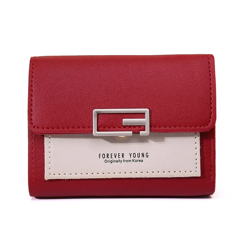 New Small Wallet Women's Short Korean Clutch Bag Tri-fold Card Cute Mini Fashion Coin Purse Designer
New Small Wallet Women's Short Korean Clutch Bag Tri-fold Card Cute Mini Fashion Coin Purse Designer