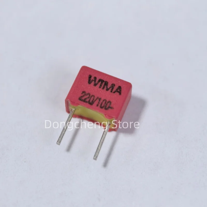 10PCS/30PCS/50PCS 100% New Original WIMA Film Capacitor FKP2 100V 0.00022UF 100V 221 220PF Pitch 5mm Audio passive capacitor
10PCS/30PCS/50PCS 100% New Original WIMA Film Capacitor FKP2 100V 0.00022UF 100V 221 220PF Pitch 5mm Audio passive capacitor