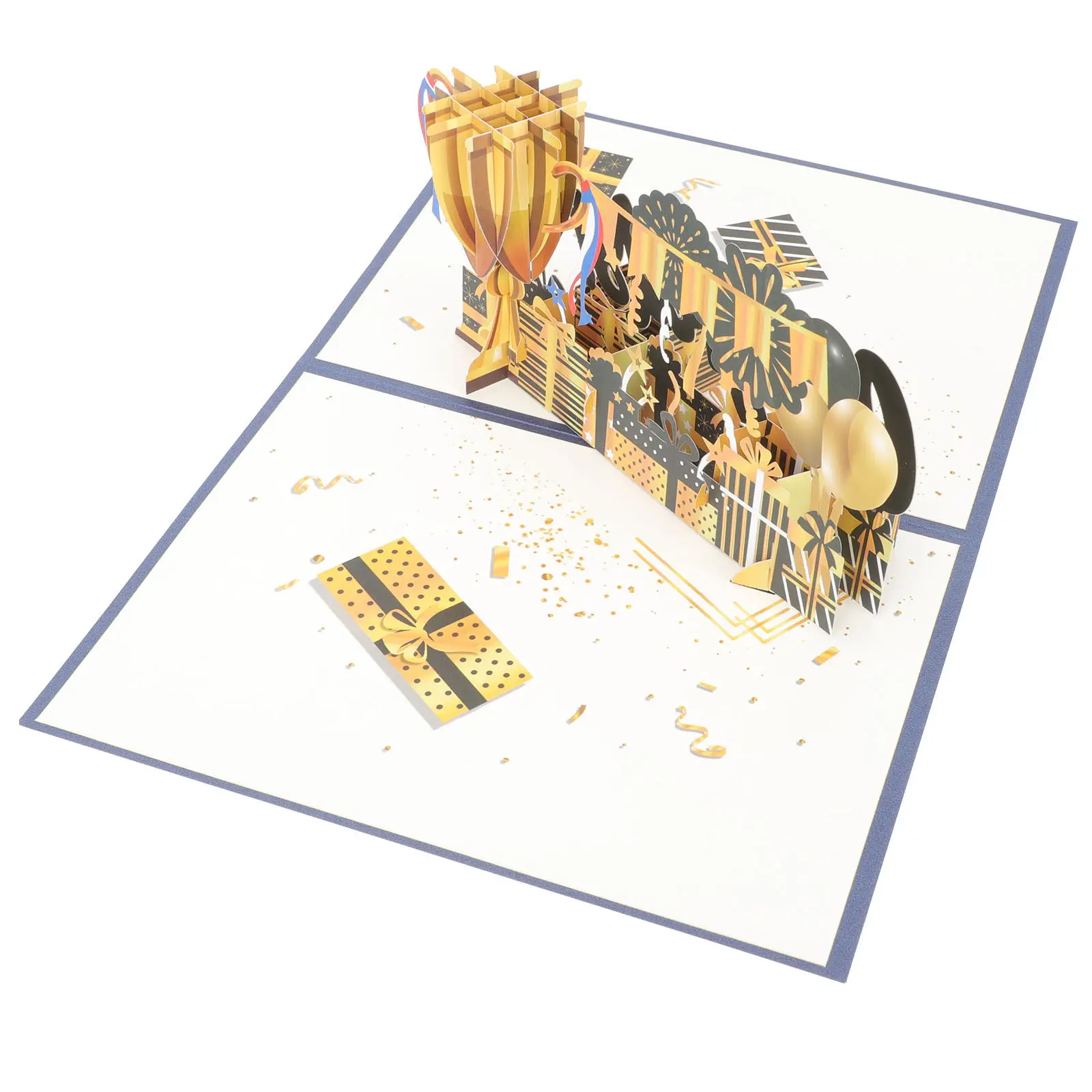 High-Quality 3D Graduation Popup Card Detailed Craftsmanship Vibrant Design Opens to Reveal Lovely 3D Congrats Scene Graduation
High-Quality 3D Graduation Popup Card Detailed Craftsmanship Vibrant Design Opens to Reveal Lovely 3D Congrats Scene Graduation