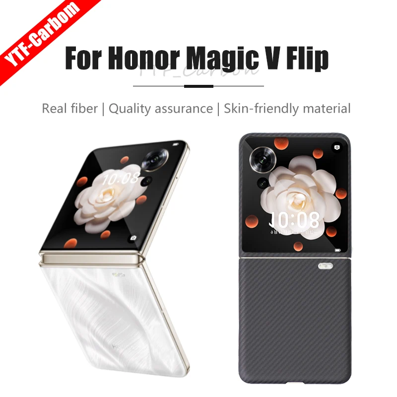 YTF-carbon Real carbon fiber case For Honor Magic V Flip Case Ultra-thin anti-drop Aramid fiber Magic V Flip phone hard Cover
YTF-carbon Real carbon fiber case For Honor Magic V Flip Case Ultra-thin anti-drop Aramid fiber Magic V Flip phone hard Cover