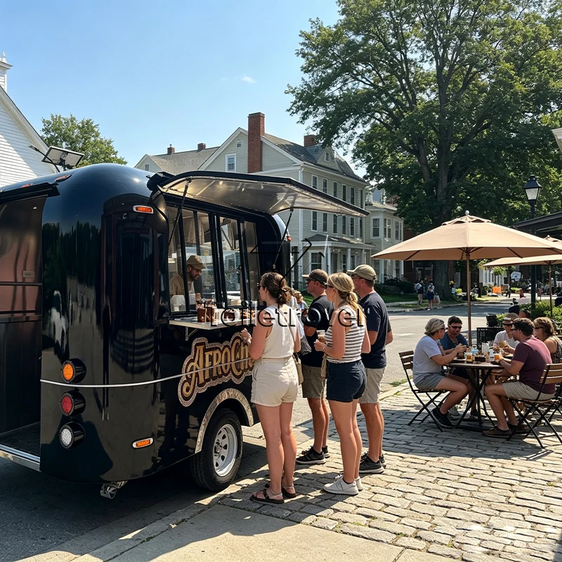 Custom OEM Coffee Kiosk Snack Pizza Taco BBQ Hot Dog Ice Cream Cart Concession Food Trailer Mobile Food Truck with Full Kitchen
Custom OEM Coffee Kiosk Snack Pizza Taco BBQ Hot Dog Ice Cream Cart Concession Food Trailer Mobile Food Truck with Full Kitchen