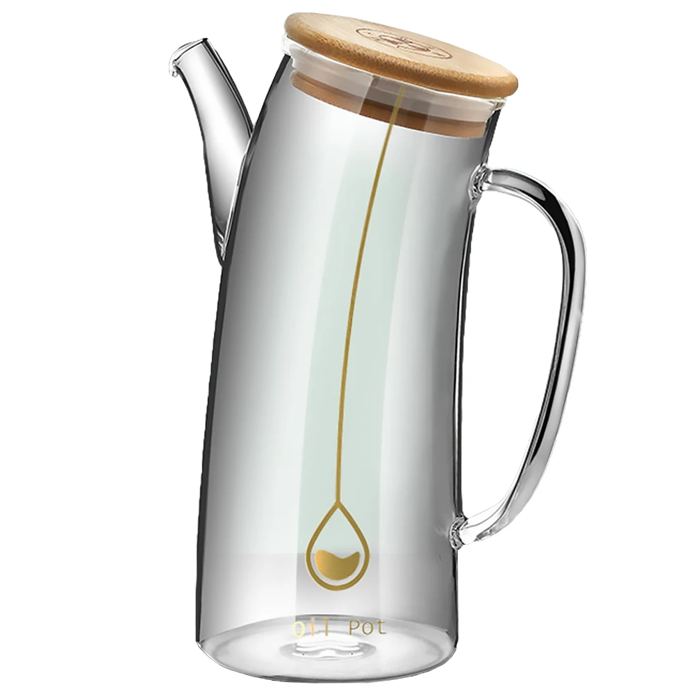 750ml Glass Dispenser Leakproof Vinegar Pot Kitchen Tool Cruet Oil Dispenser Bottle Container Oil Glass Bottle
750ml Glass Dispenser Leakproof Vinegar Pot Kitchen Tool Cruet Oil Dispenser Bottle Container Oil Glass Bottle