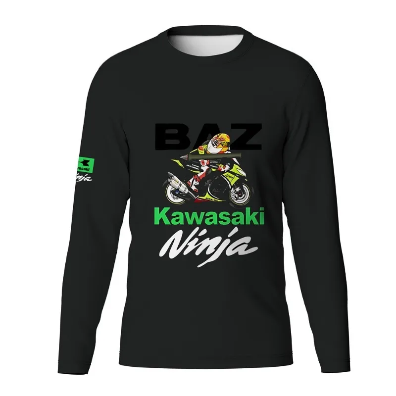 2025 Kawasaki солнцезащитный крем, спортивная вторая кожа, фитнес, мужская футболка для бега с длинным рукавом, модная спортивная одежда, удобная крутая
2025 Kawasaki солнцезащитный крем, спортивная вторая кожа, фитнес, мужская футболка для бега с длинным рукавом, модная спортивная одежда, удобная крутая
