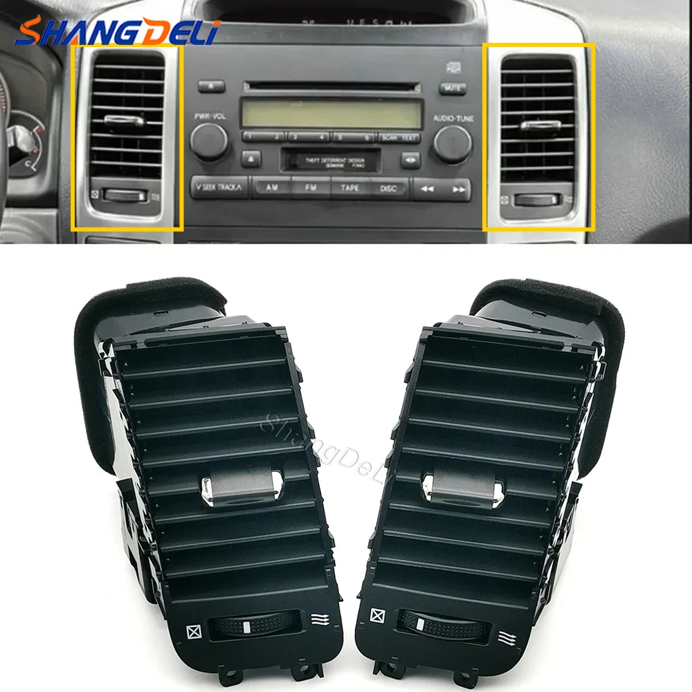 1pair Fit For Lexus GX470 03-09 Car Air Conditioner Vent Outlet A/C Vents Grille For Toyota Land Cruiser Prado 120 Accessories
1pair Fit For Lexus GX470 03-09 Car Air Conditioner Vent Outlet A/C Vents Grille For Toyota Land Cruiser Prado 120 Accessories