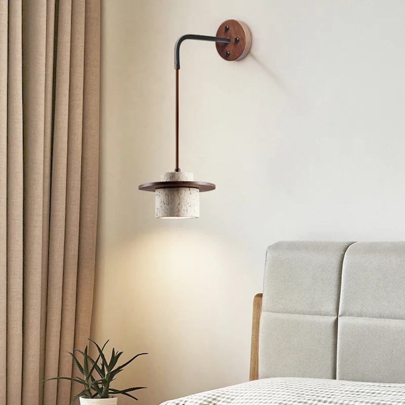 Wabi-sabi bedroom bedside wall lamp designer creative atmosphere retro dining room study living room wall hanging lights
Wabi-sabi bedroom bedside wall lamp designer creative atmosphere retro dining room study living room wall hanging lights