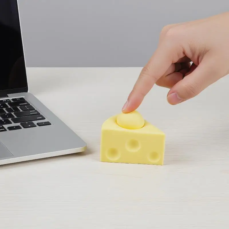 Cheese Shaped Squishy Simulation Toy Soft Cute Slow Rebound Stress Relief Decompression Fidget Gadget for Adults Leisure Time
Cheese Shaped Squishy Simulation Toy Soft Cute Slow Rebound Stress Relief Decompression Fidget Gadget for Adults Leisure Time