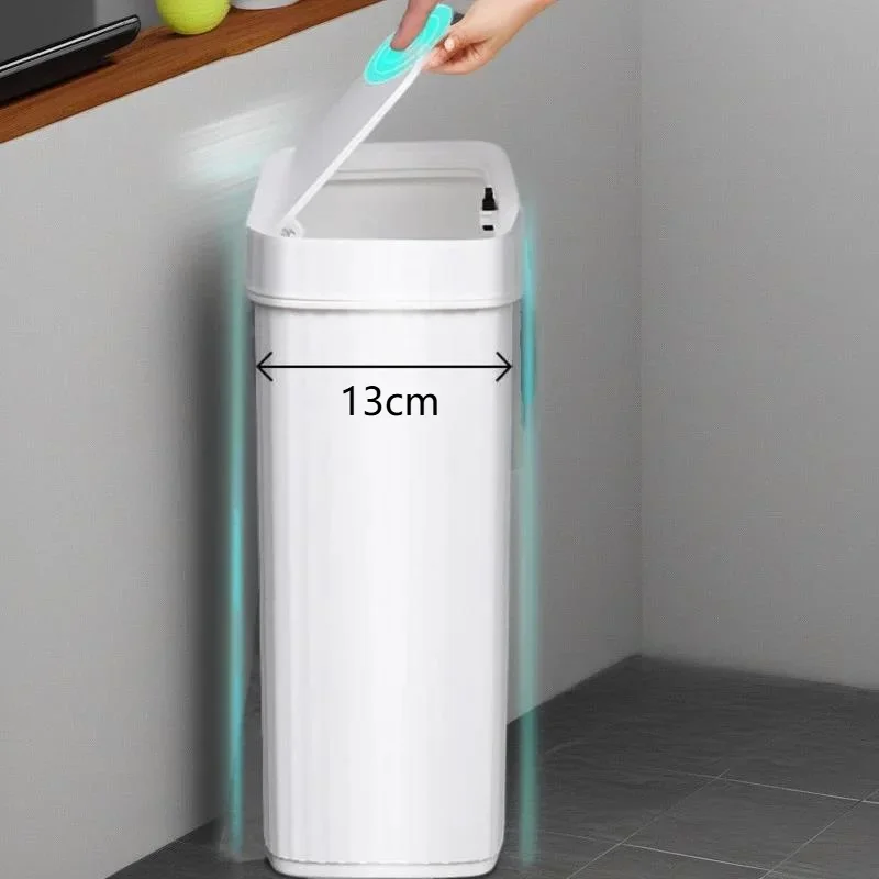 Slim Bathroom Trash Can 13cm Narrow Press Lid Garbage Bin Space Saving Flat Body Waste Container For Toilet Side Kitchen Use
Slim Bathroom Trash Can 13cm Narrow Press Lid Garbage Bin Space Saving Flat Body Waste Container For Toilet Side Kitchen Use