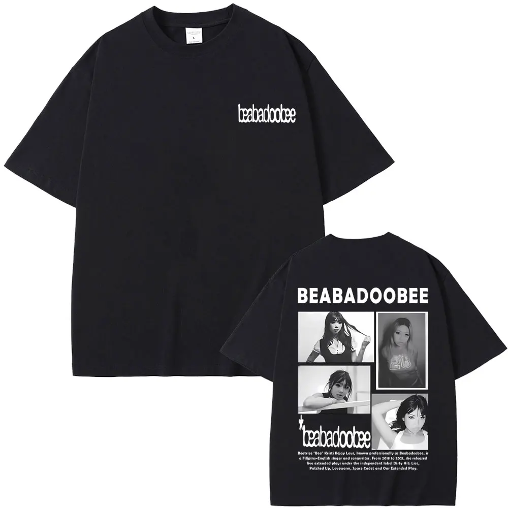 Beabadoobee Graphic T-shirt Men Women Fashion Casual Oversized Short Sleeve T-shirts Unisex Vintage T Shirts Hip Hop Streetwear
Beabadoobee Graphic T-shirt Men Women Fashion Casual Oversized Short Sleeve T-shirts Unisex Vintage T Shirts Hip Hop Streetwear