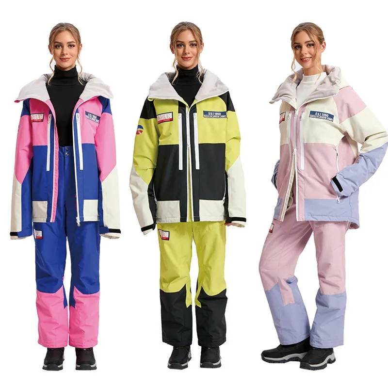 Новый модный профессиональный лыжный костюм для женщин: утепленный, ветрозащитный, водонепроницаемый комплект для катания на двухбордных лыжах
Новый модный профессиональный лыжный костюм для женщин: утепленный, ветрозащитный, водонепроницаемый комплект для катания на двухбордных лыжах