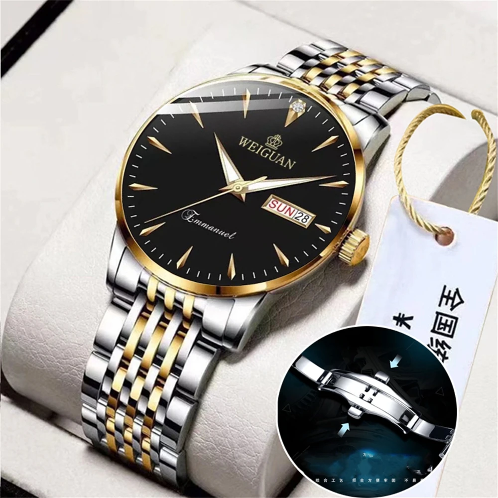 Men's Fashion Waterproof Quartz Clock Luxury Business Office Dress Sport Steel Strap Watches 2024 Steel Watch For Men WristWatch
Men's Fashion Waterproof Quartz Clock Luxury Business Office Dress Sport Steel Strap Watches 2024 Steel Watch For Men WristWatch