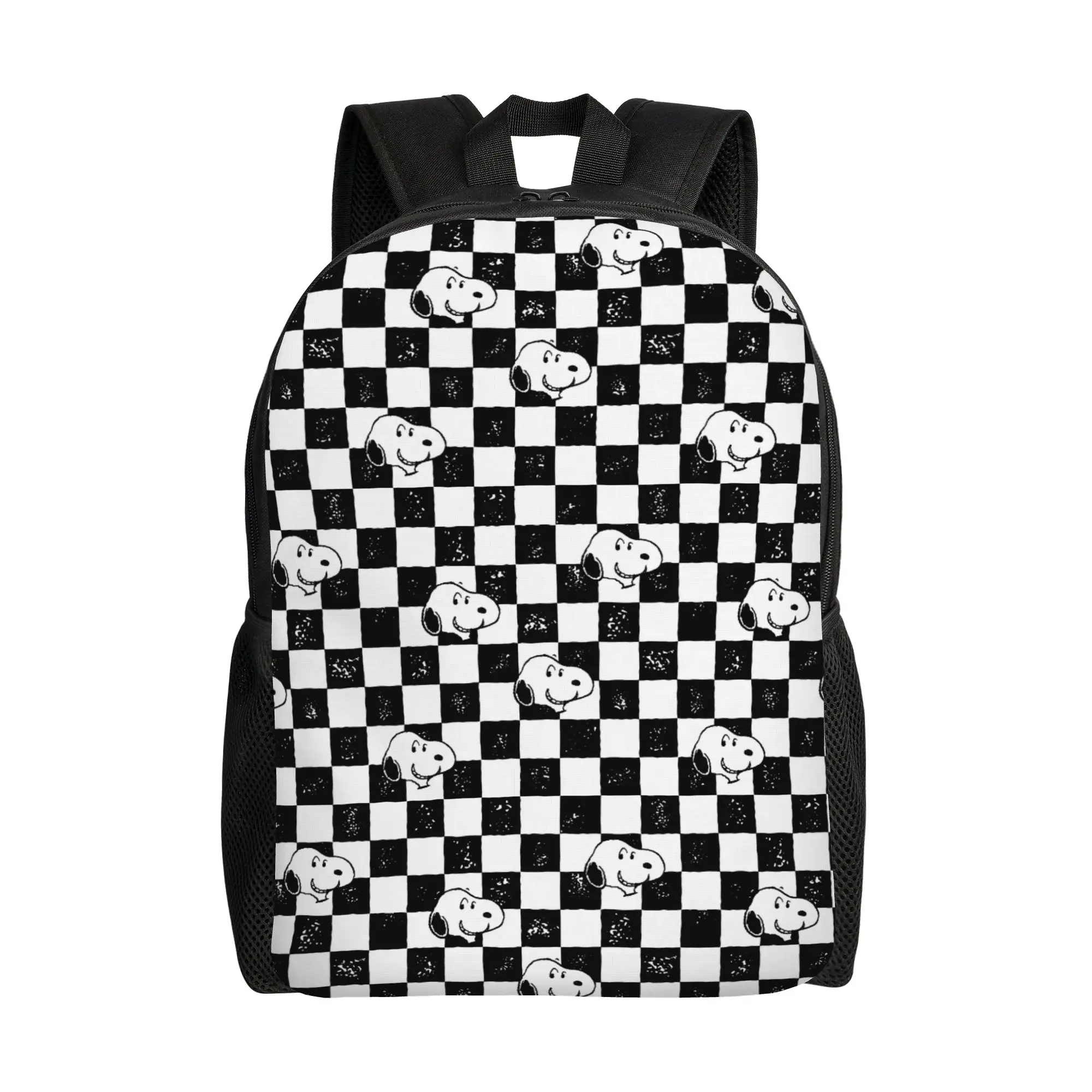 Snoopy Checkered Flag Fashion Backpack Outdoor Student Work Daypack for Men Women Laptop Canvas Bags
Snoopy Checkered Flag Fashion Backpack Outdoor Student Work Daypack for Men Women Laptop Canvas Bags