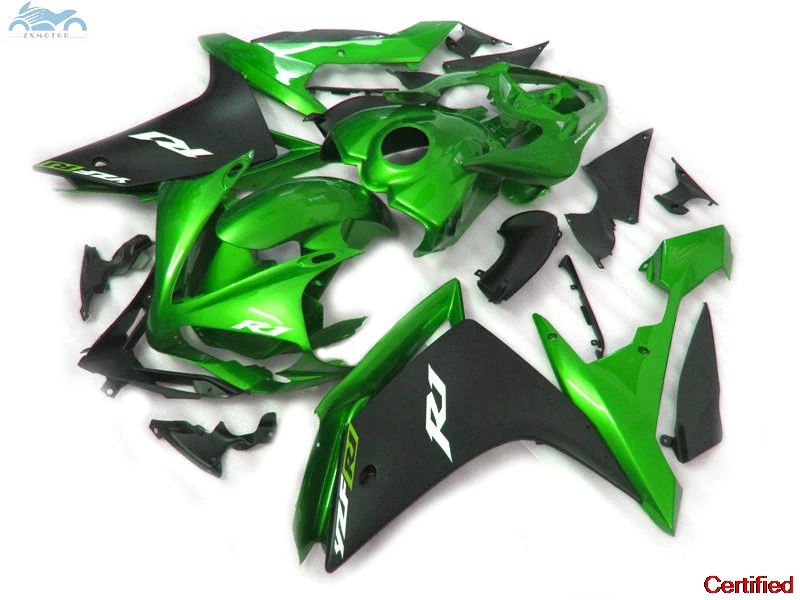All New Fairing kit fit for YAMAHA 2007 2008 YZFR1 YZF R1 07 08 black green motorcycle fairings body kits 38
All New Fairing kit fit for YAMAHA 2007 2008 YZFR1 YZF R1 07 08 black green motorcycle fairings body kits 38