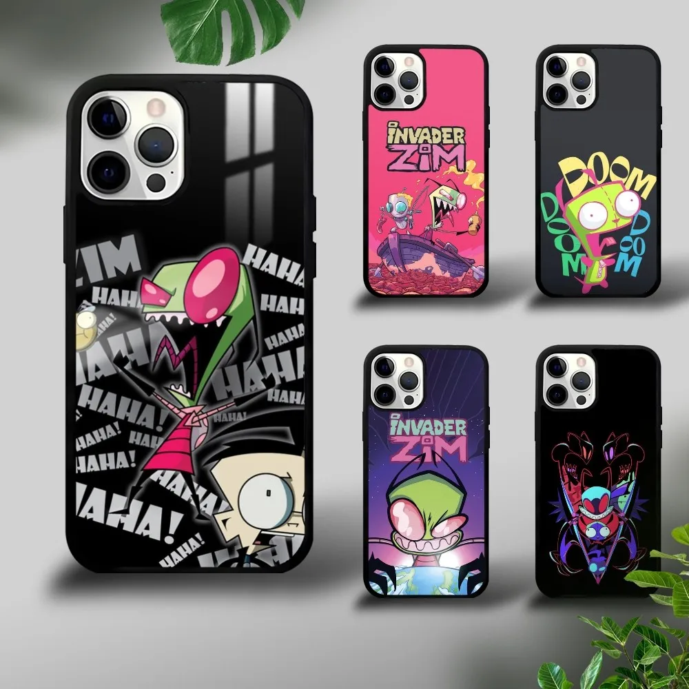 I-Invader Z-Zim Cartoon Phone Case For iPhone 16 15 14 13 12 11 Pro Xs Max Mini Plus Celulares Hard Funda
I-Invader Z-Zim Cartoon Phone Case For iPhone 16 15 14 13 12 11 Pro Xs Max Mini Plus Celulares Hard Funda