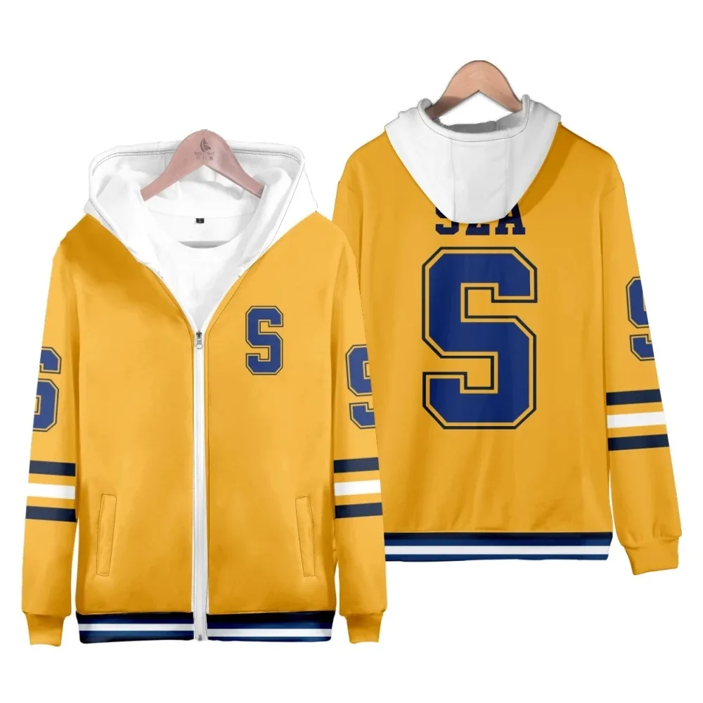 SZA JERSEY SOS Hoodie 3D Zipper Sweatshirt Women/Men Long Sleeve Harajuku Streetwear Clothes
SZA JERSEY SOS Hoodie 3D Zipper Sweatshirt Women/Men Long Sleeve Harajuku Streetwear Clothes