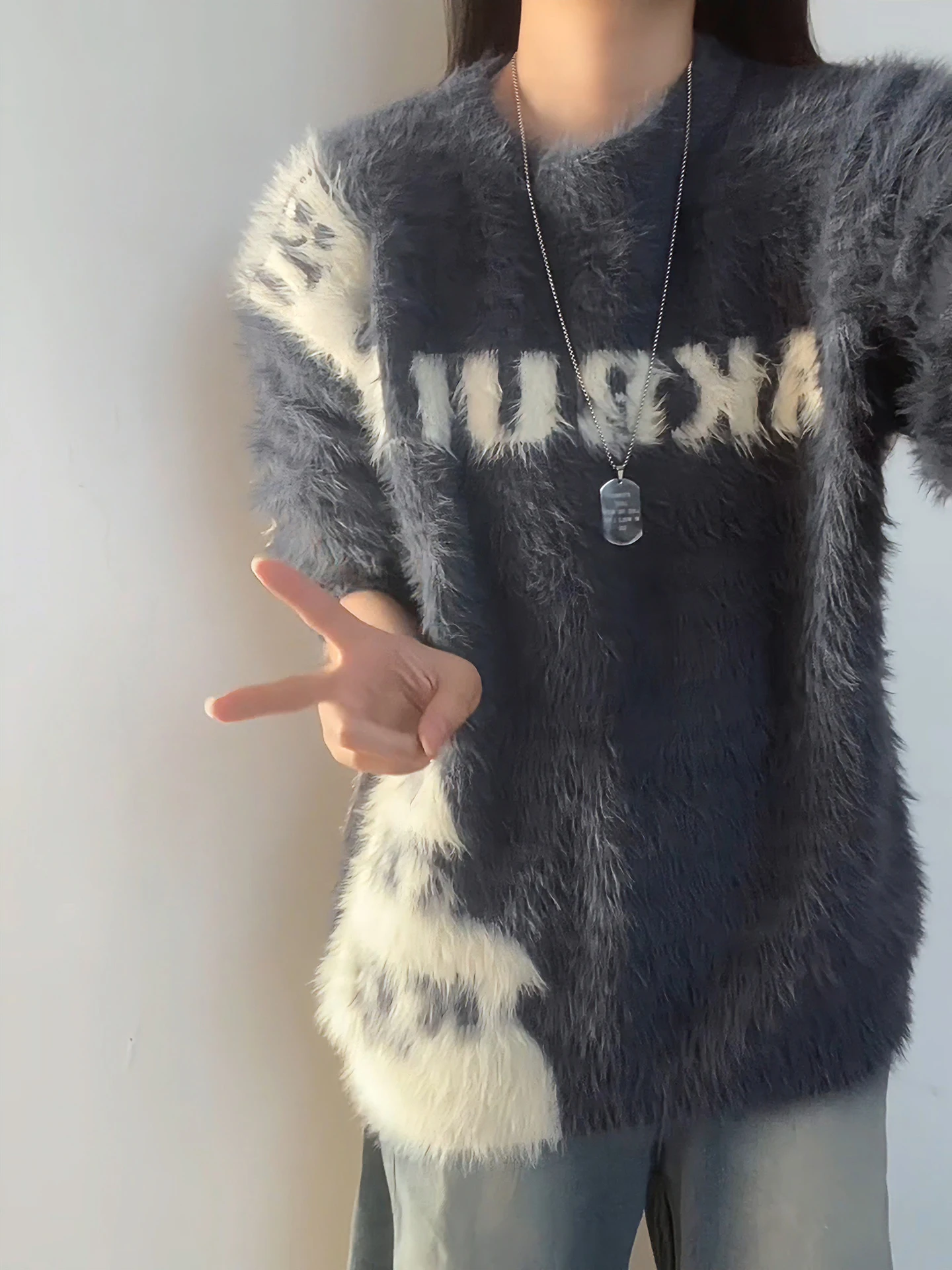 Soft Thiened Sea Hair Sweater Men Women Sle Winter Lazy round Ne Base Knitted irt Mink Velvet Jaet
Soft Thiened Sea Hair Sweater Men Women Sle Winter Lazy round Ne Base Knitted irt Mink Velvet Jaet