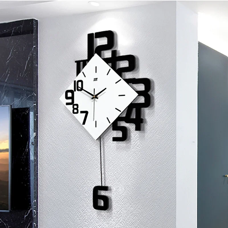 Creative Personality Digital Clock Fashion Living Room Wall Clock Wooden Decorative Wall Watch Quartz Sweep Seconds Silently
Creative Personality Digital Clock Fashion Living Room Wall Clock Wooden Decorative Wall Watch Quartz Sweep Seconds Silently