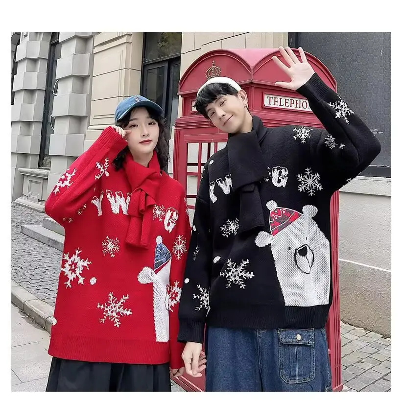 Cisas Couple Faion Sweater Lazy Sle Winter New Knitted irt Trendy Slim Fit Casual Comfortable Soft Polyester Fiber
Cisas Couple Faion Sweater Lazy Sle Winter New Knitted irt Trendy Slim Fit Casual Comfortable Soft Polyester Fiber
