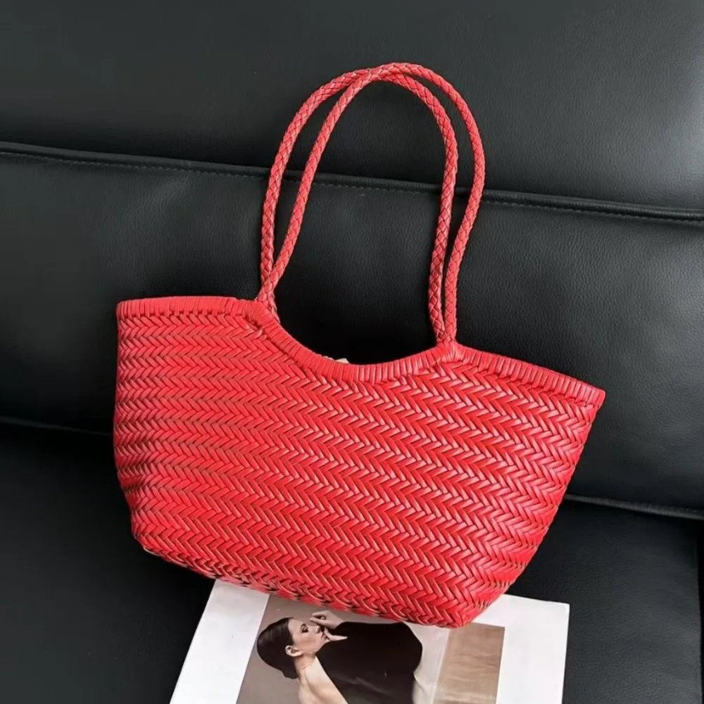 Vintage Cowhide Woven Bag Texture Unique Fashion Simple Casual Daily High Versatile Women's Large Capacity Portable Shoulder
Vintage Cowhide Woven Bag Texture Unique Fashion Simple Casual Daily High Versatile Women's Large Capacity Portable Shoulder
