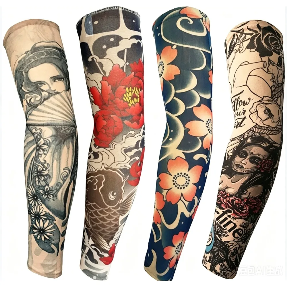 Summer 2026 Tattoo Arm Sleeves Cycling Sports Outdoor Breathable & High Elasticity Anti UV Ice Silk Sleeves for Men and Women
Summer 2026 Tattoo Arm Sleeves Cycling Sports Outdoor Breathable & High Elasticity Anti UV Ice Silk Sleeves for Men and Women