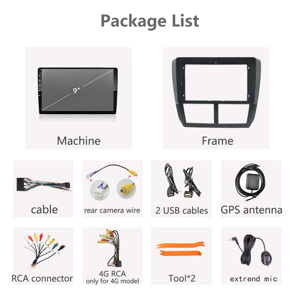 Android For Subaru Impreza GH GE 2007 2008 2009 2010 2011 Auto Car Radio GPS Navigation Multimedia Video Player Head Unit No DVD
Android For Subaru Impreza GH GE 2007 2008 2009 2010 2011 Auto Car Radio GPS Navigation Multimedia Video Player Head Unit No DVD
