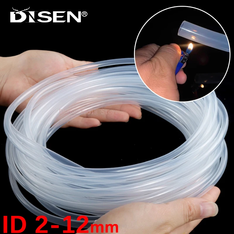 Пищевой силиконовый шланг, труба для аквариумного насоса, 1/5 метра, прозрачная гибкая трубка, внутренний диаметр от 2 мм до 12 мм
Пищевой силиконовый шланг, труба для аквариумного насоса, 1/5 метра, прозрачная гибкая трубка, внутренний диаметр от 2 мм до 12 мм